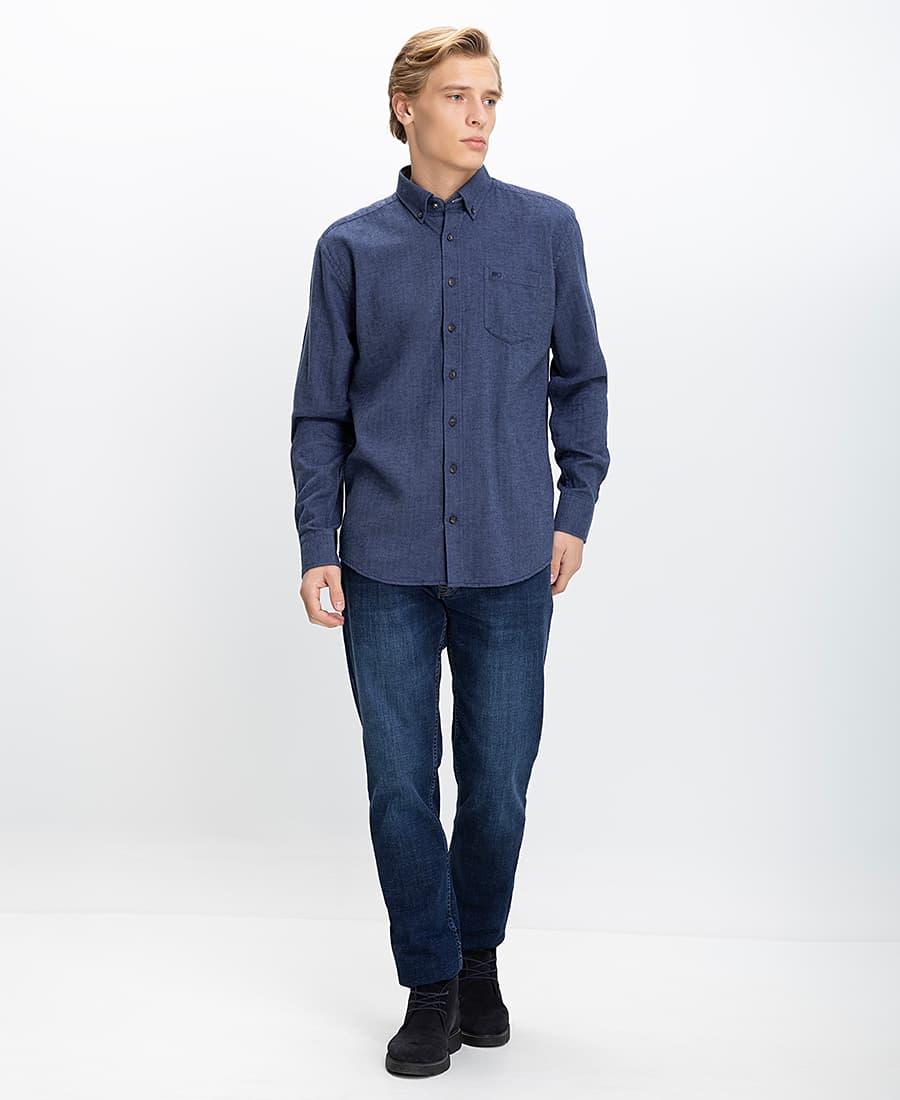 Men's Shirts Commander Blue