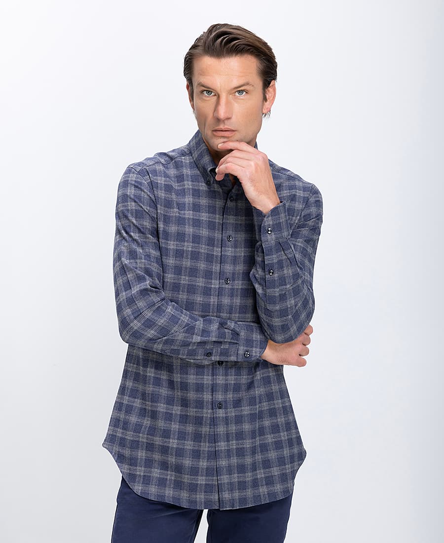 Men's Shirts Xacus Gray