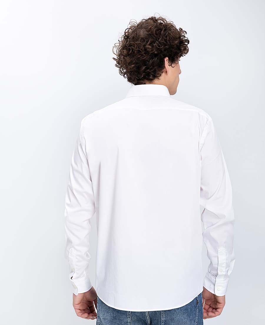 Men's Shirts Boss White