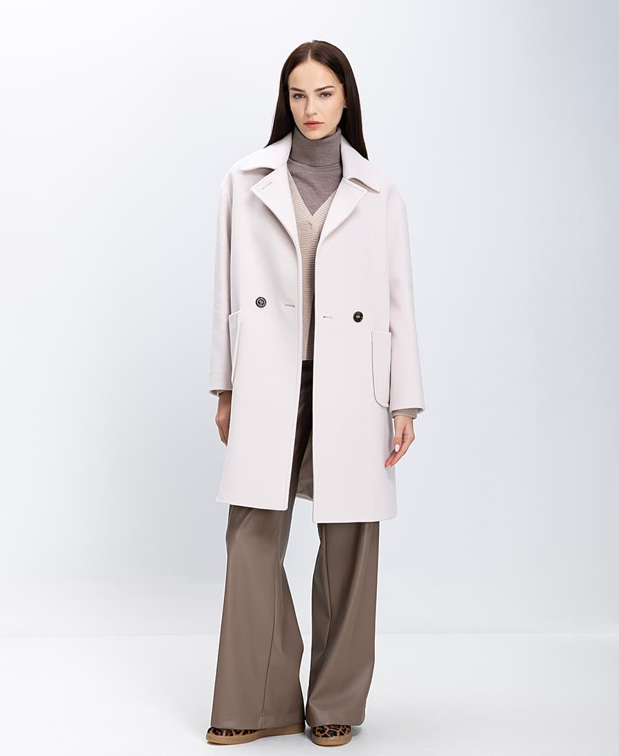 Women's Coats Cinzia Rocca Ecru