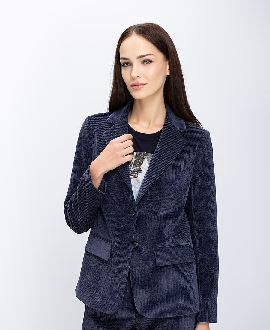 Γυναικεία σακάκια Laura Donini Μπλε