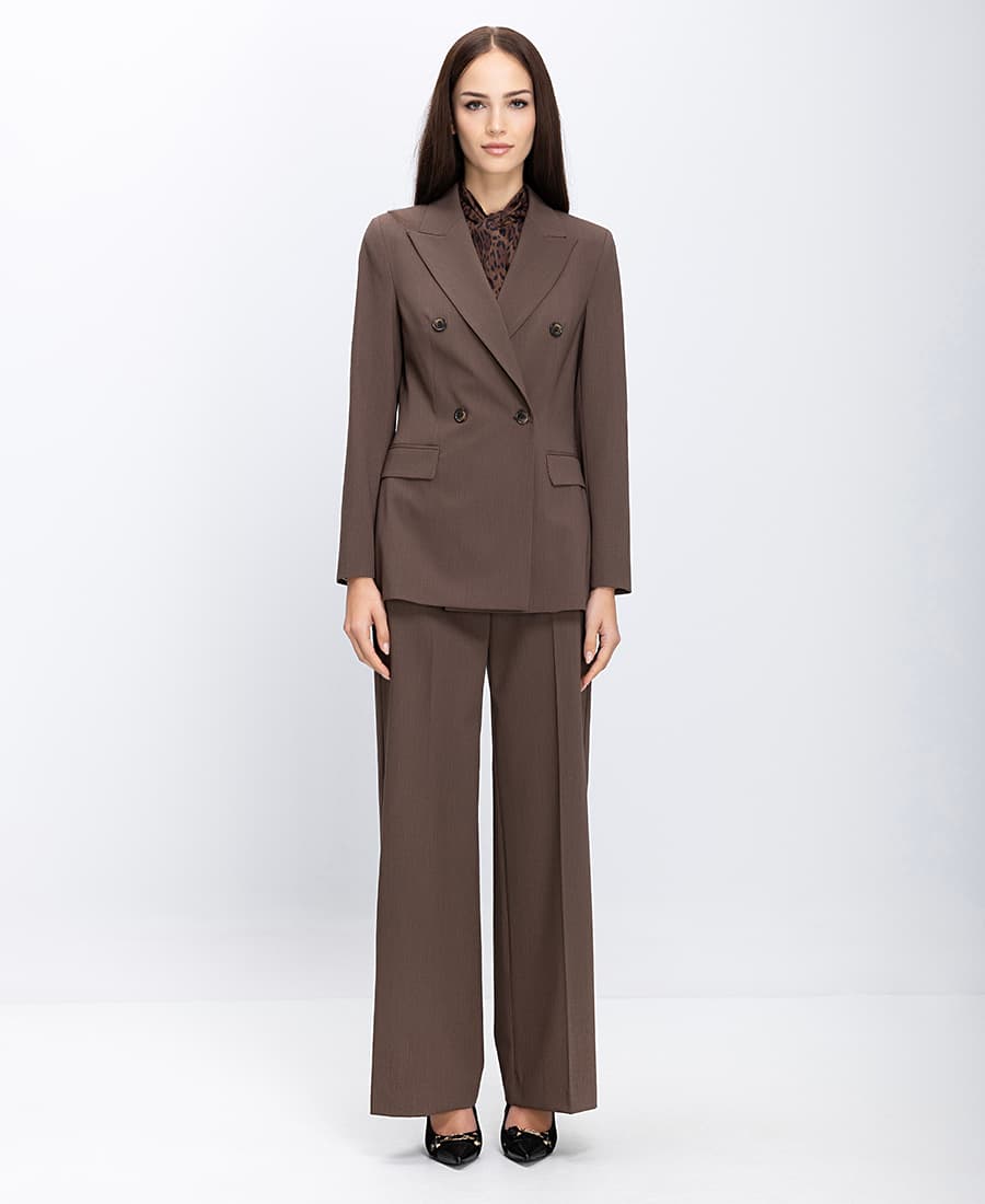 Women's Blazers Laura Donini Brown
