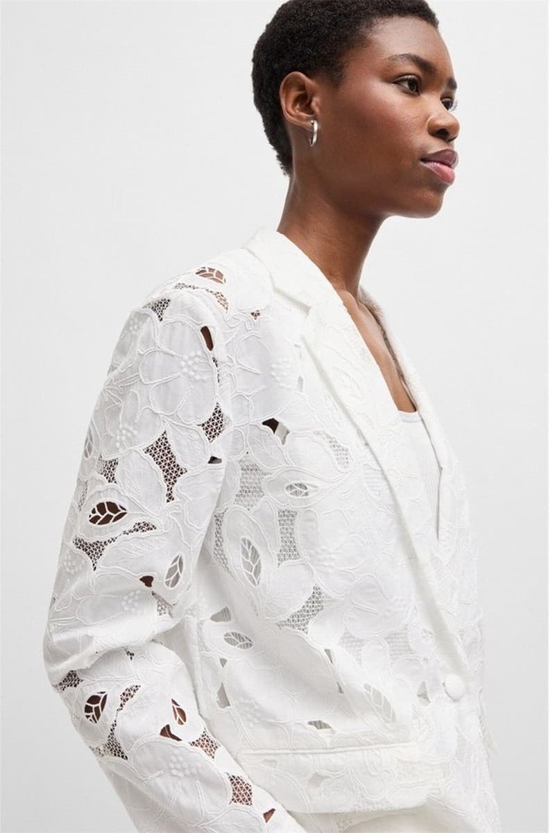 Women's Blazers Boss White