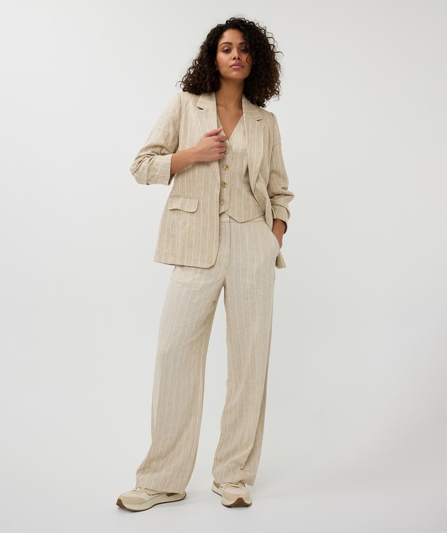 Women's Blazers EsQualo Beige