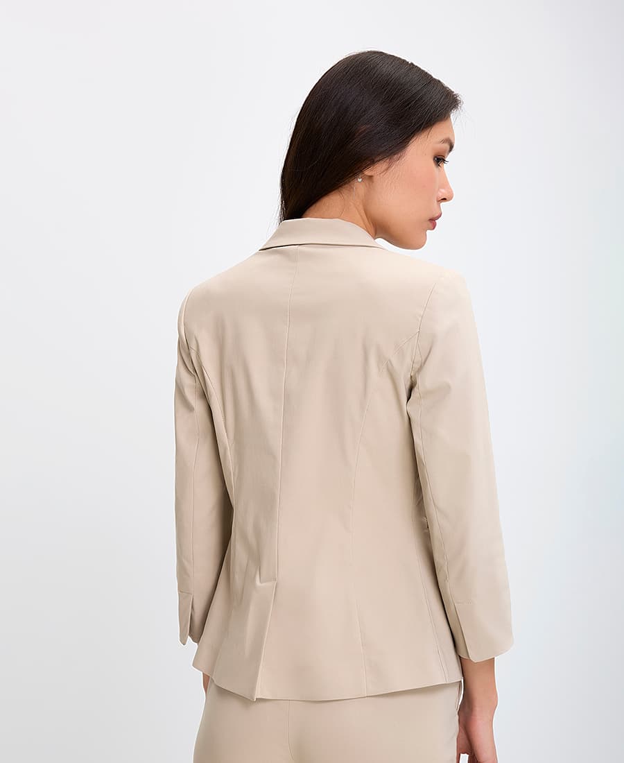 Γυναικεία σακάκια Laura Donini Μπεζ