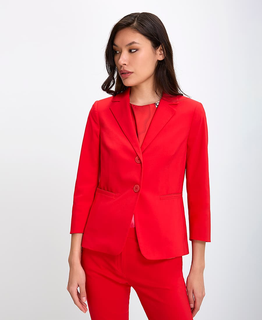 Women's Blazers Laura Donini Red