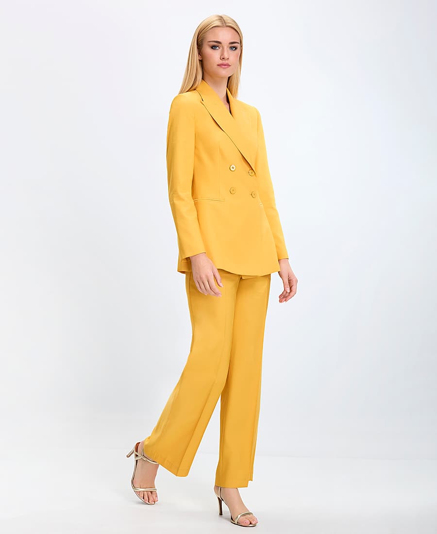Women's Blazers Laura Donini Yellow