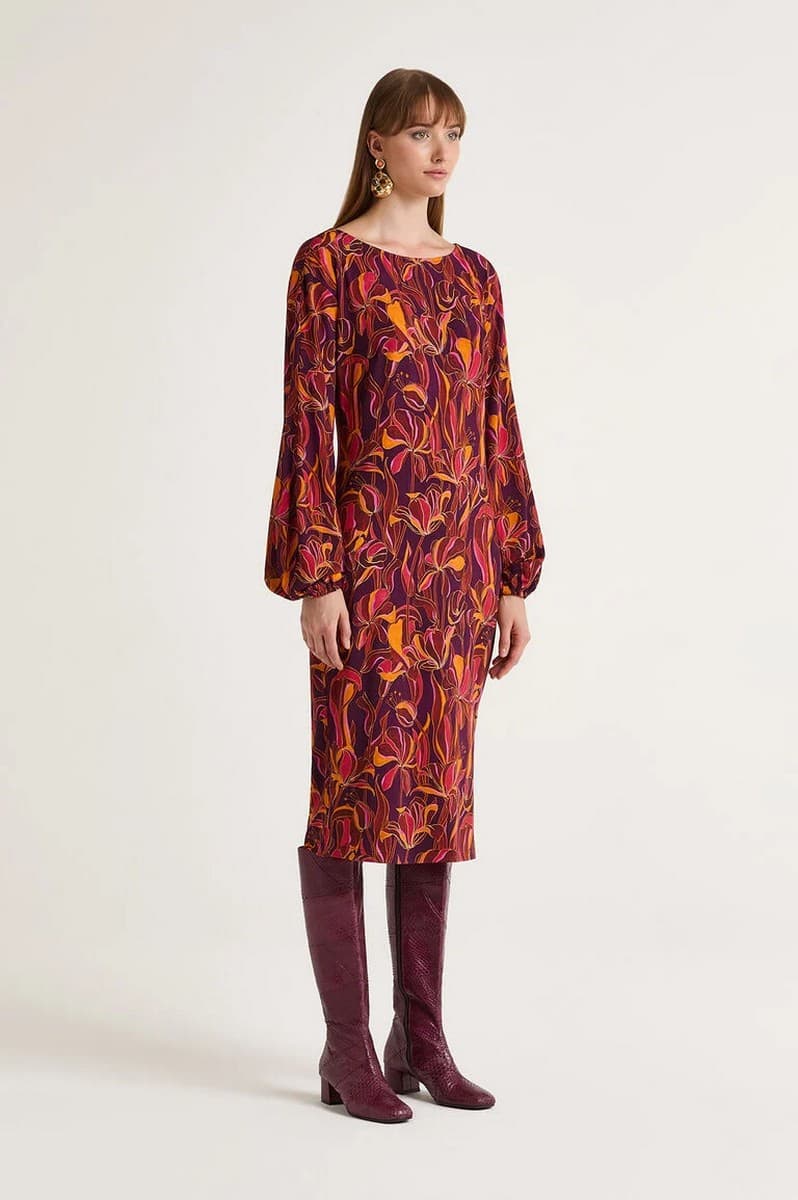 Women's Midi Dresses Maliparmi Multicolor