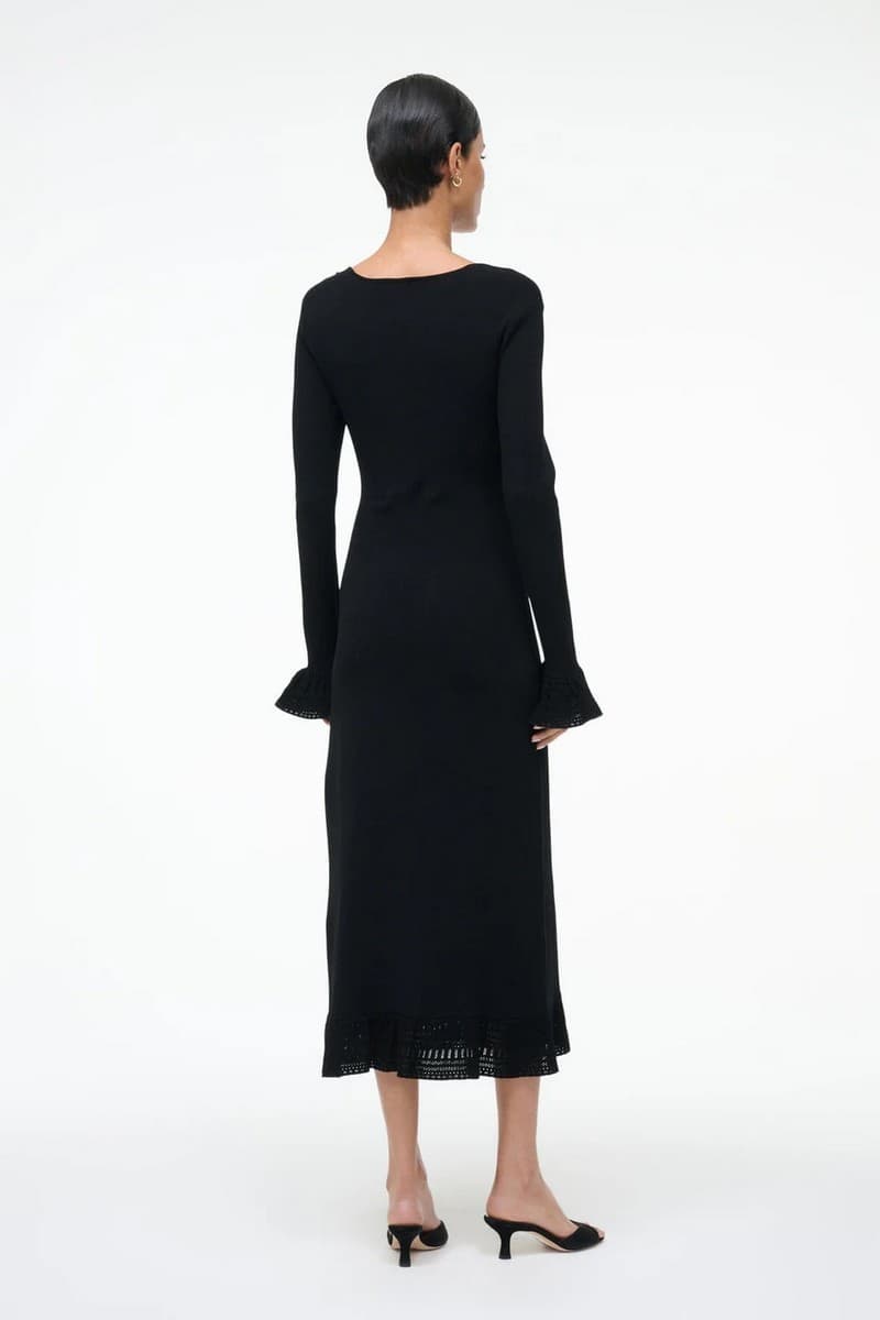 Women's Midi Dresses Staud Black
