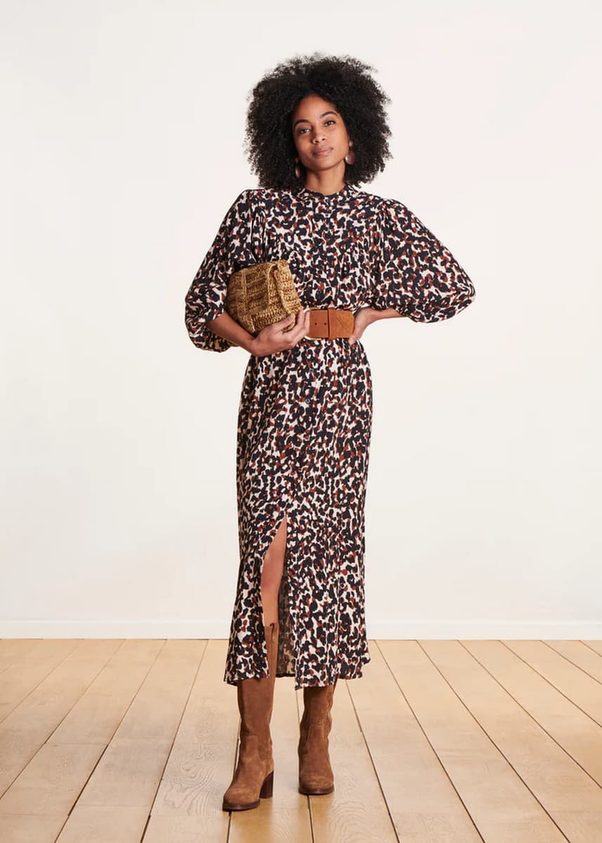 Γυναικεία φορέματα La Fee Maraboutee Πολύχρωμο