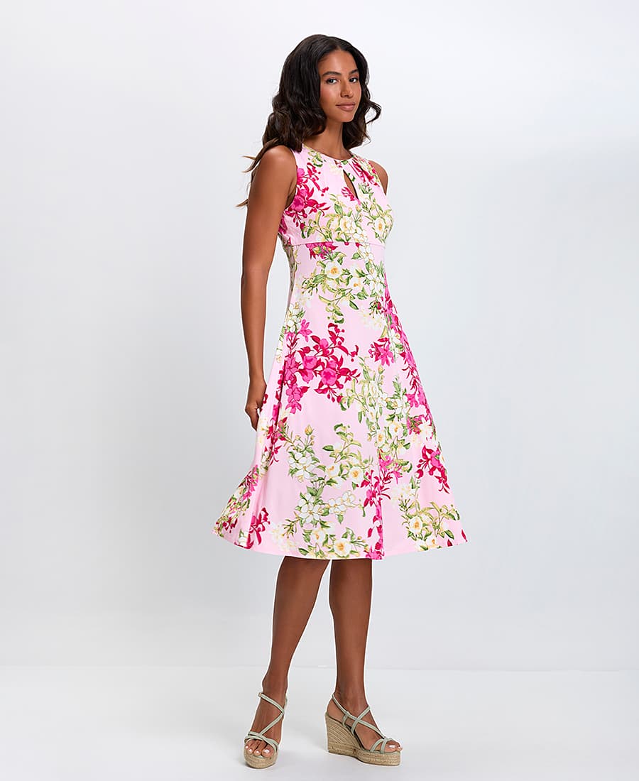 Women's Midi Dresses Stella Lorand Pink