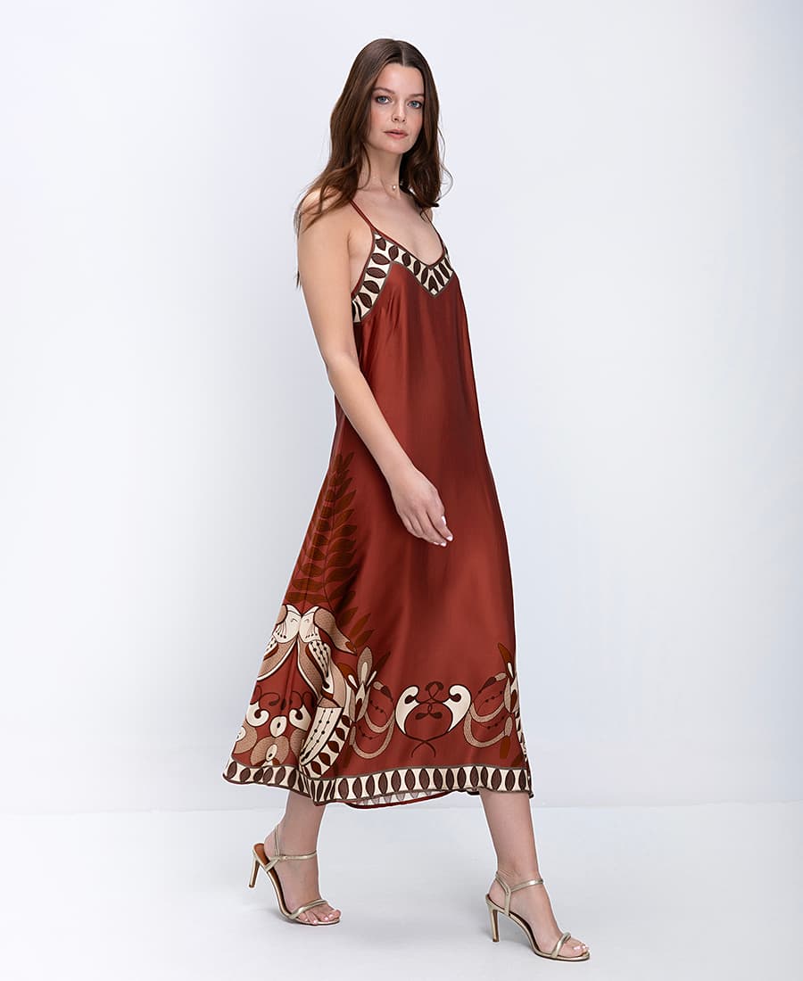 Women's Midi Dresses Anonyme Brown