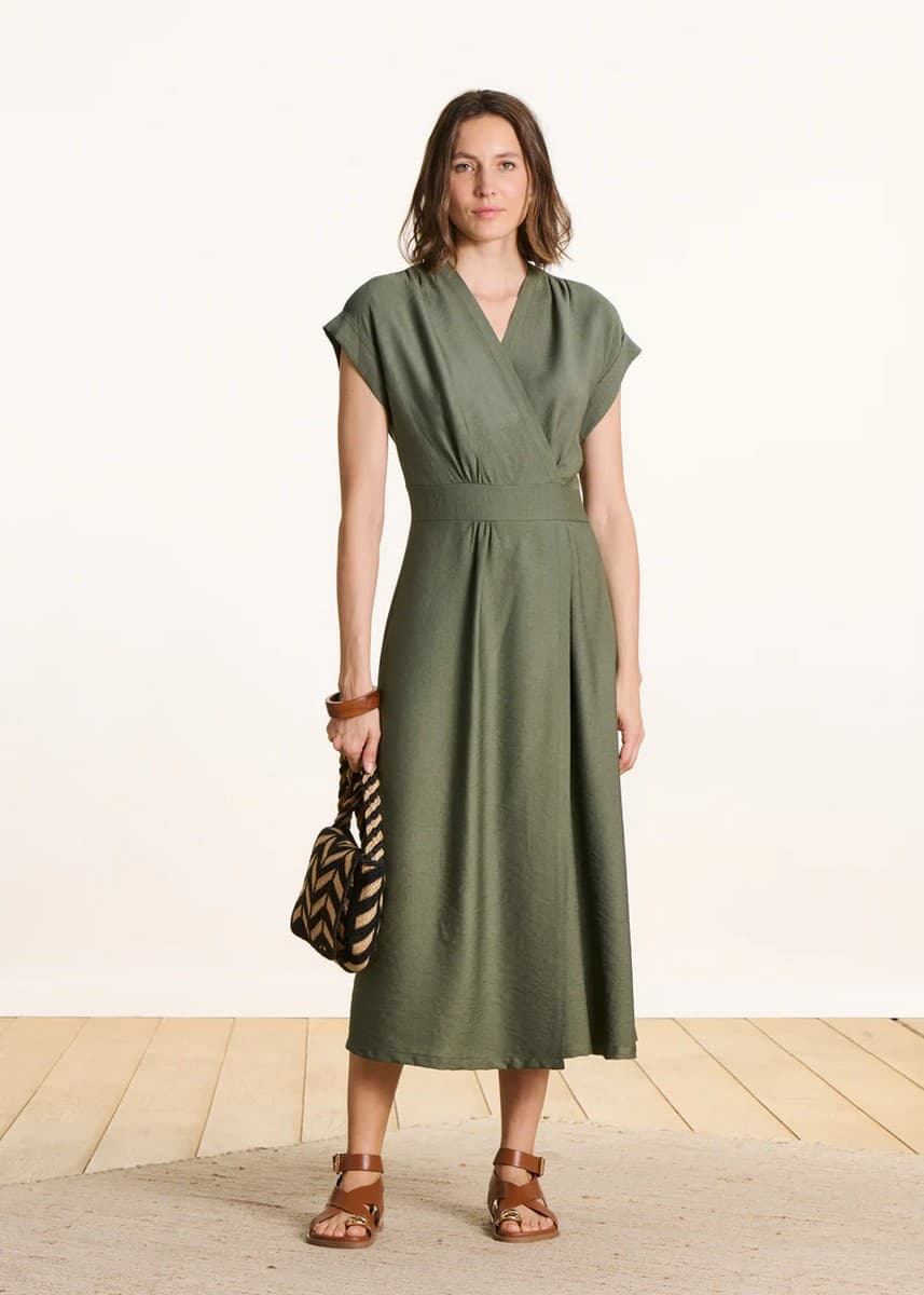 Women's Maxi Dresses La Fee Maraboutee Khaki