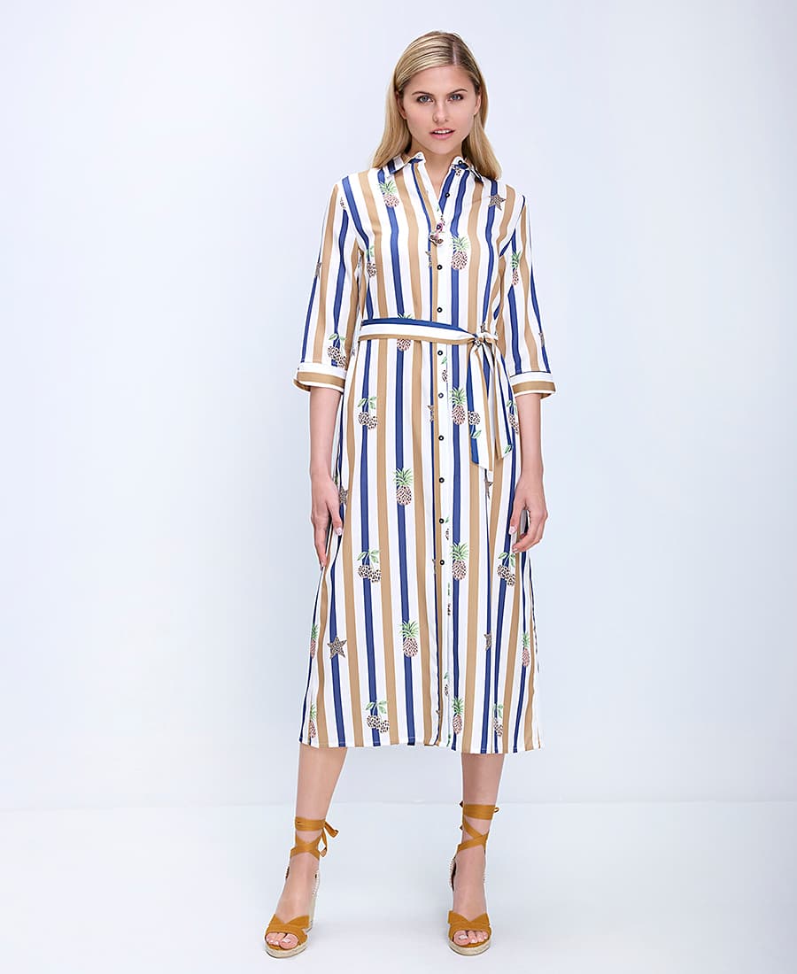 Women's Midi Dresses Vilagallo Brown