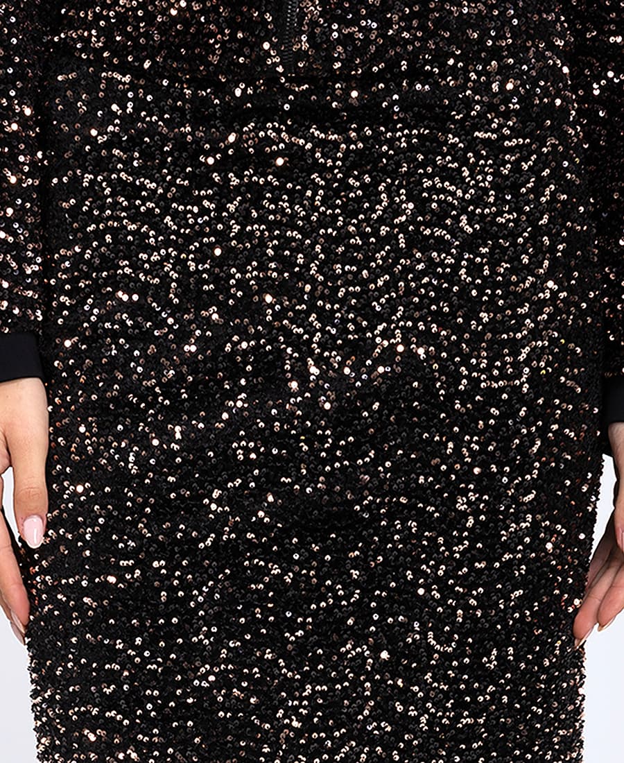 Women's Midi Skirts Elena Miro Silver