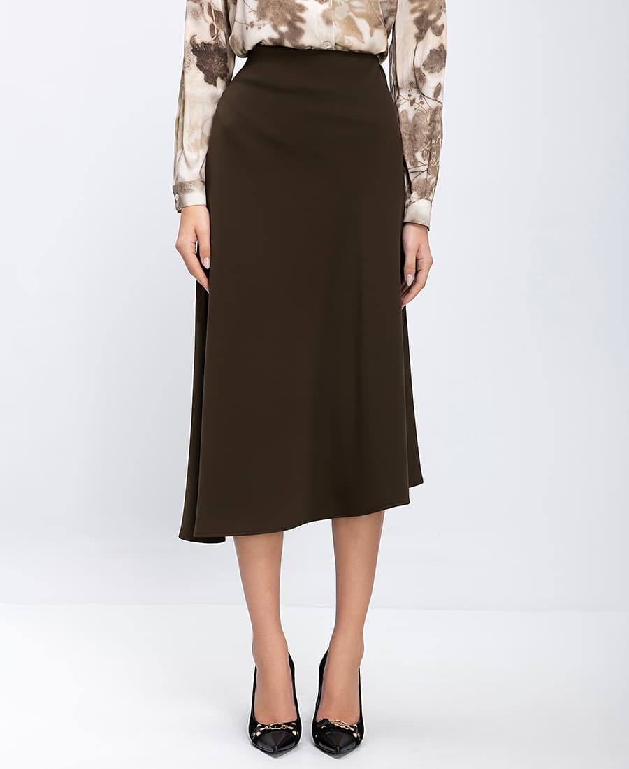 Women's Midi Skirts Elena Miro Green