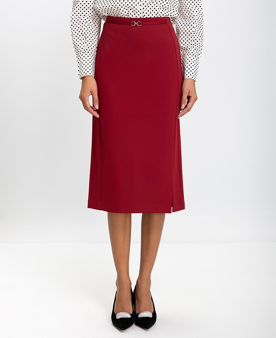 Women's Midi Skirts Gerry Weber Bordeaux