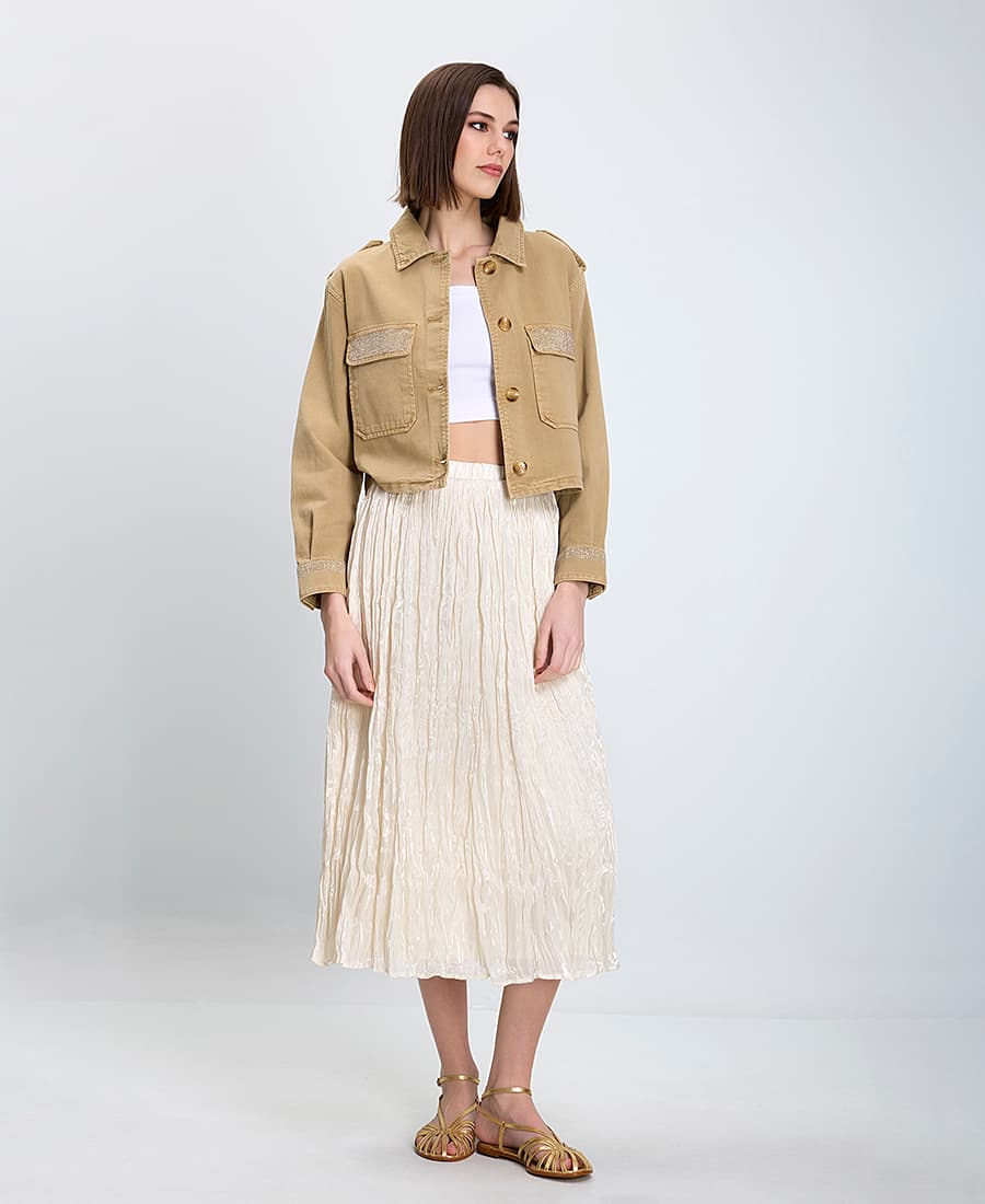 Women's Skirts EsQualo Ecru