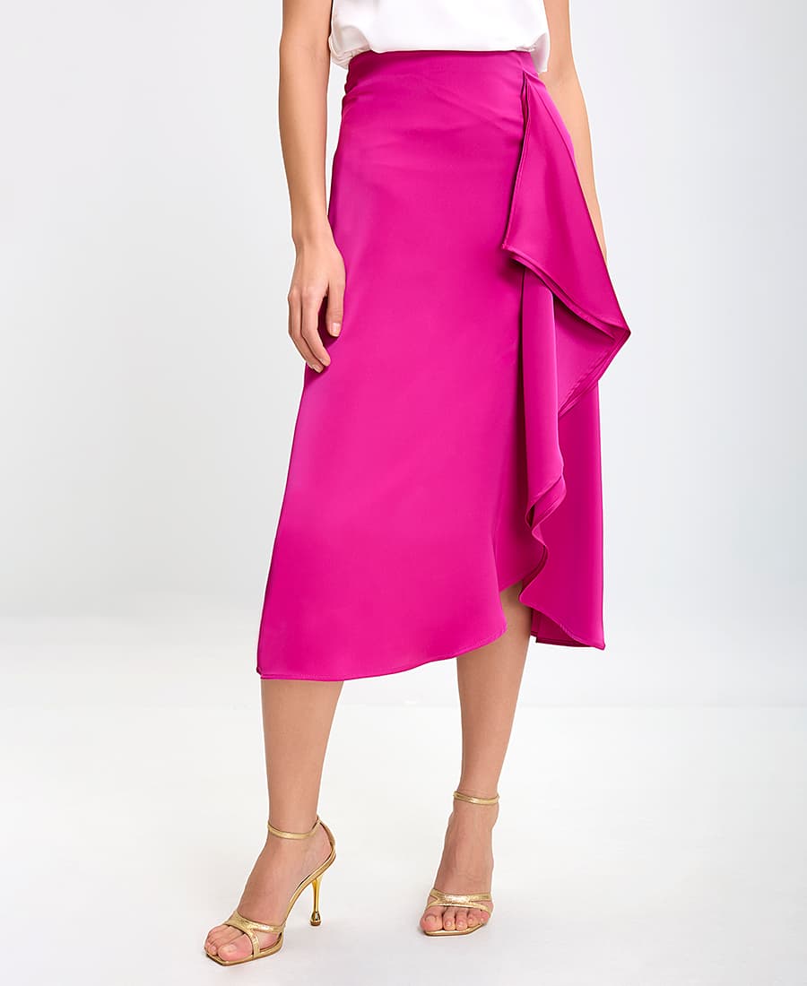 Women's Skirts Penny Black Fuchsia