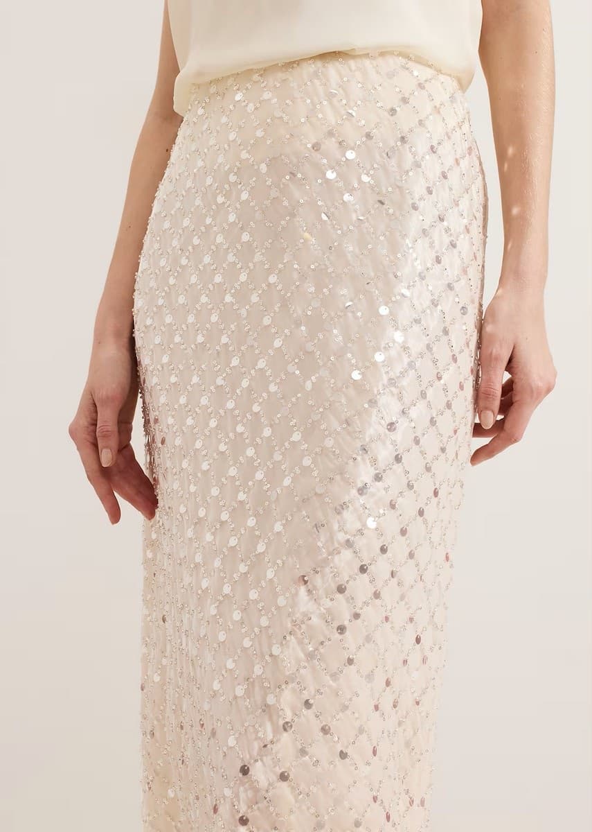 Women's Skirts Phase Eight Ecru