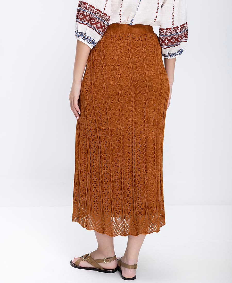 Women's Midi Skirts La Fee Maraboutee Brown