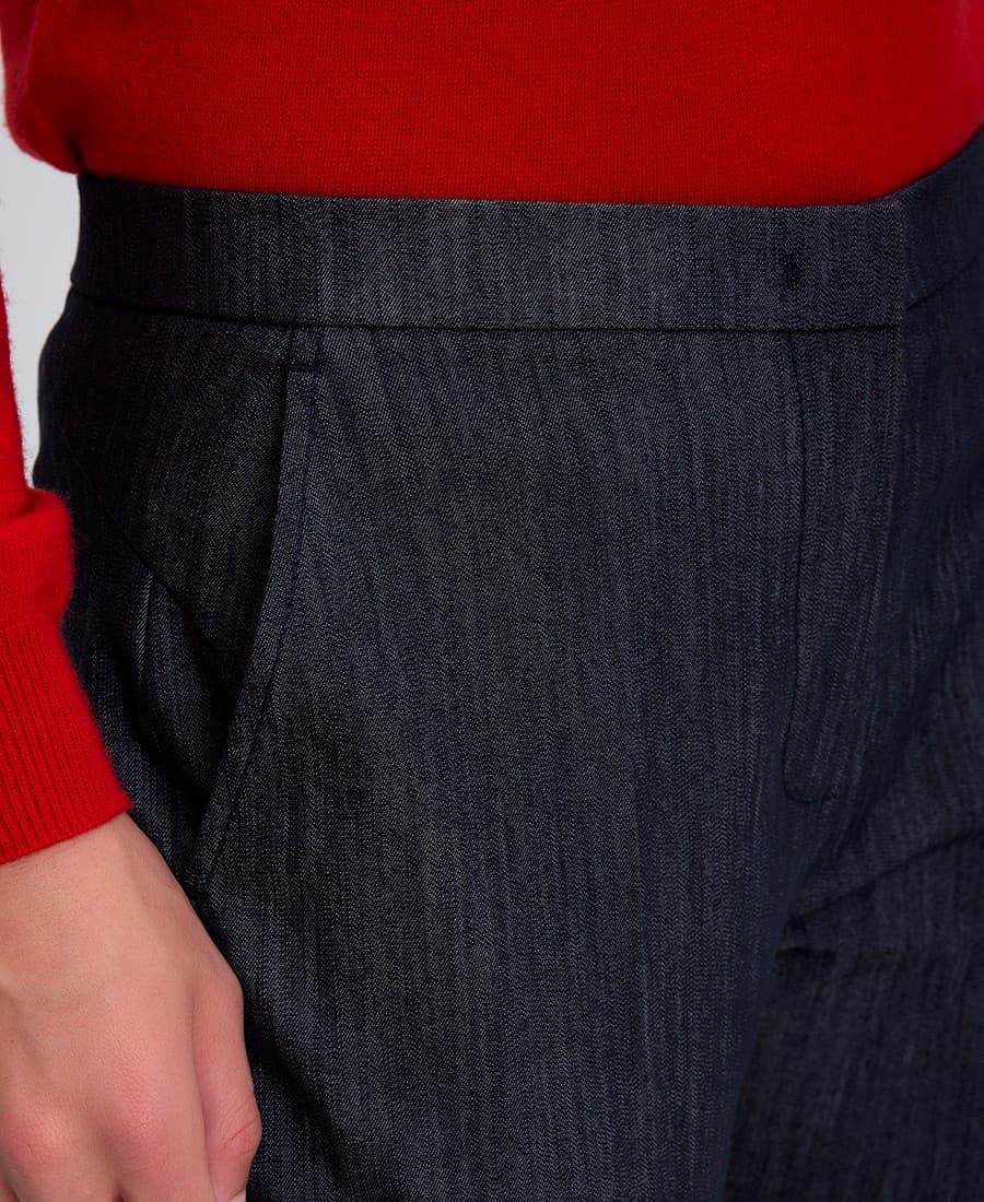 Women's Pants Laura Donini Blue