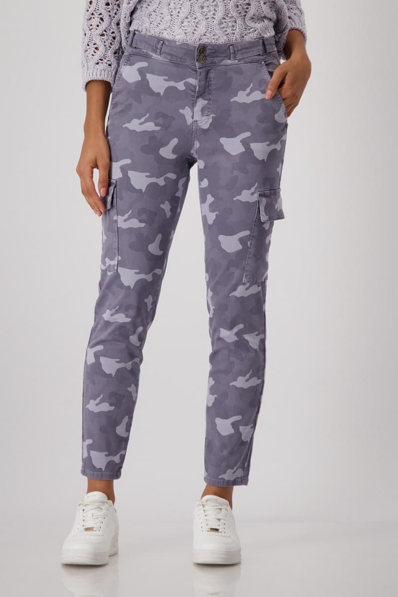 Γυναικεία παντελόνια Monari Πολύχρωμο