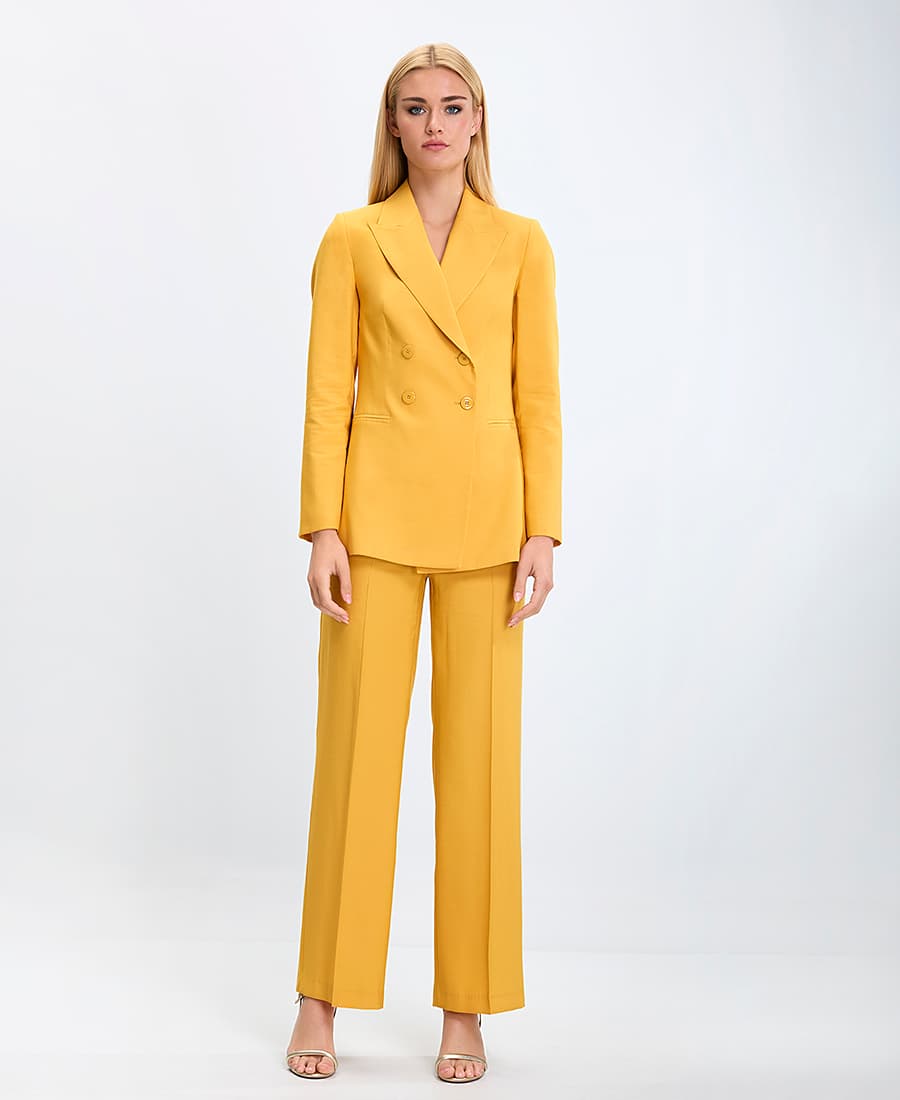 Women's Pants Laura Donini Yellow