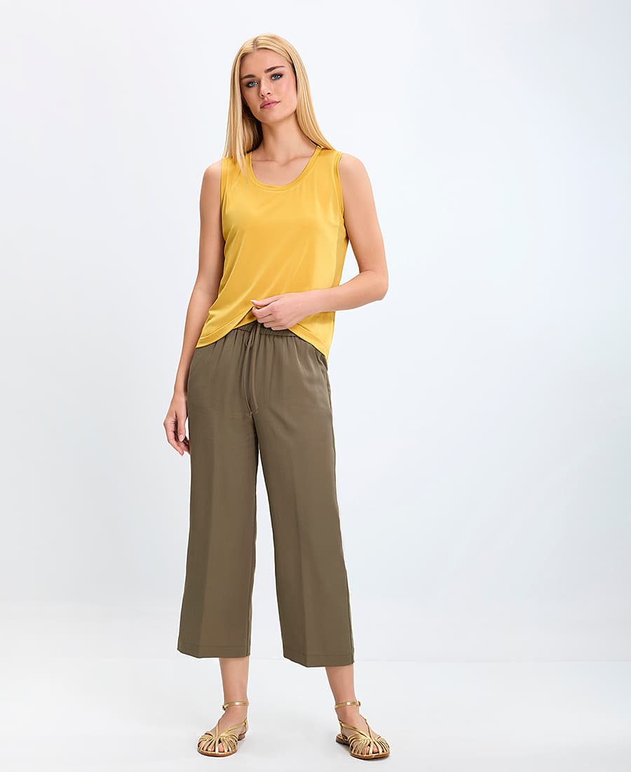 Women's Pants Laura Donini Green