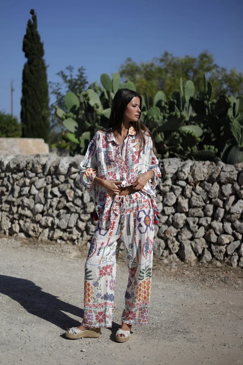 Women's Pants Luna Llena Multicolor