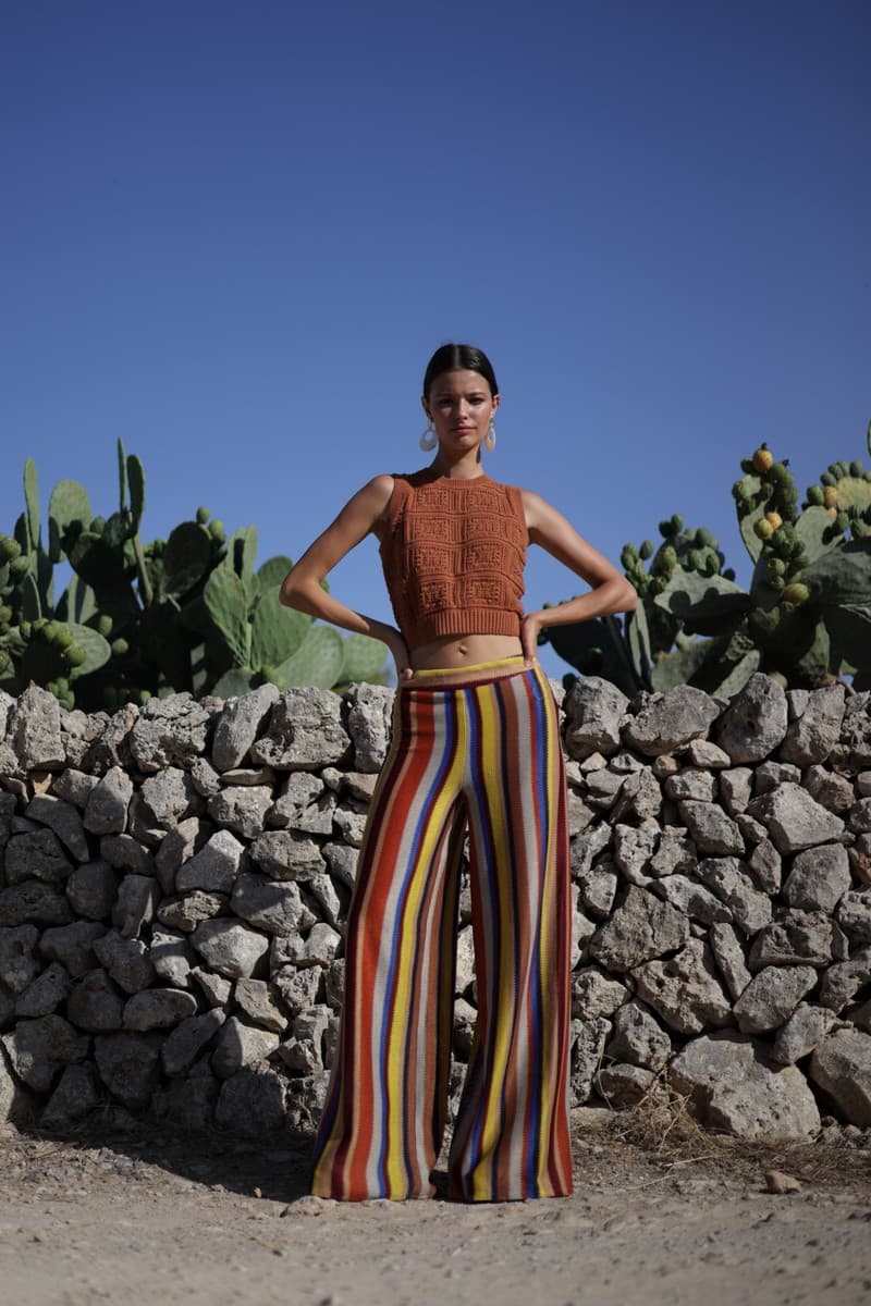 Γυναικεία παντελόνια Luna Llena Πολύχρωμο