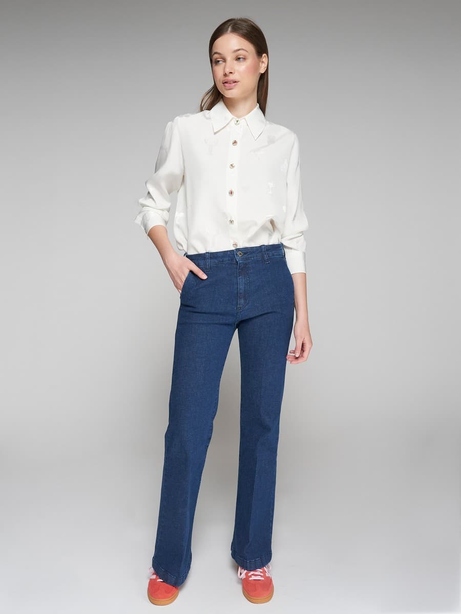 Women's Pants Vilagallo Blue