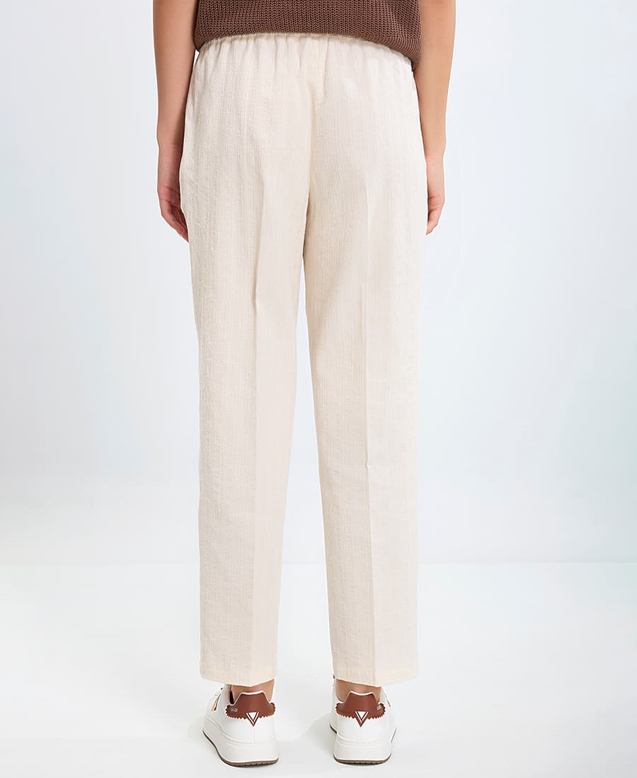 Women's Pants Seventy Venezia Ecru