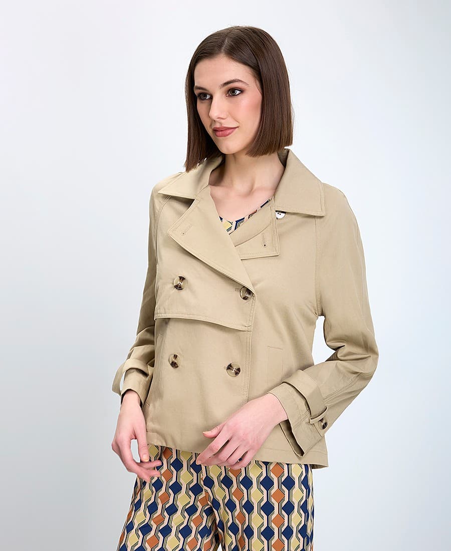 Γυναικείες καμπαρντίνες The Fashion People Μπεζ