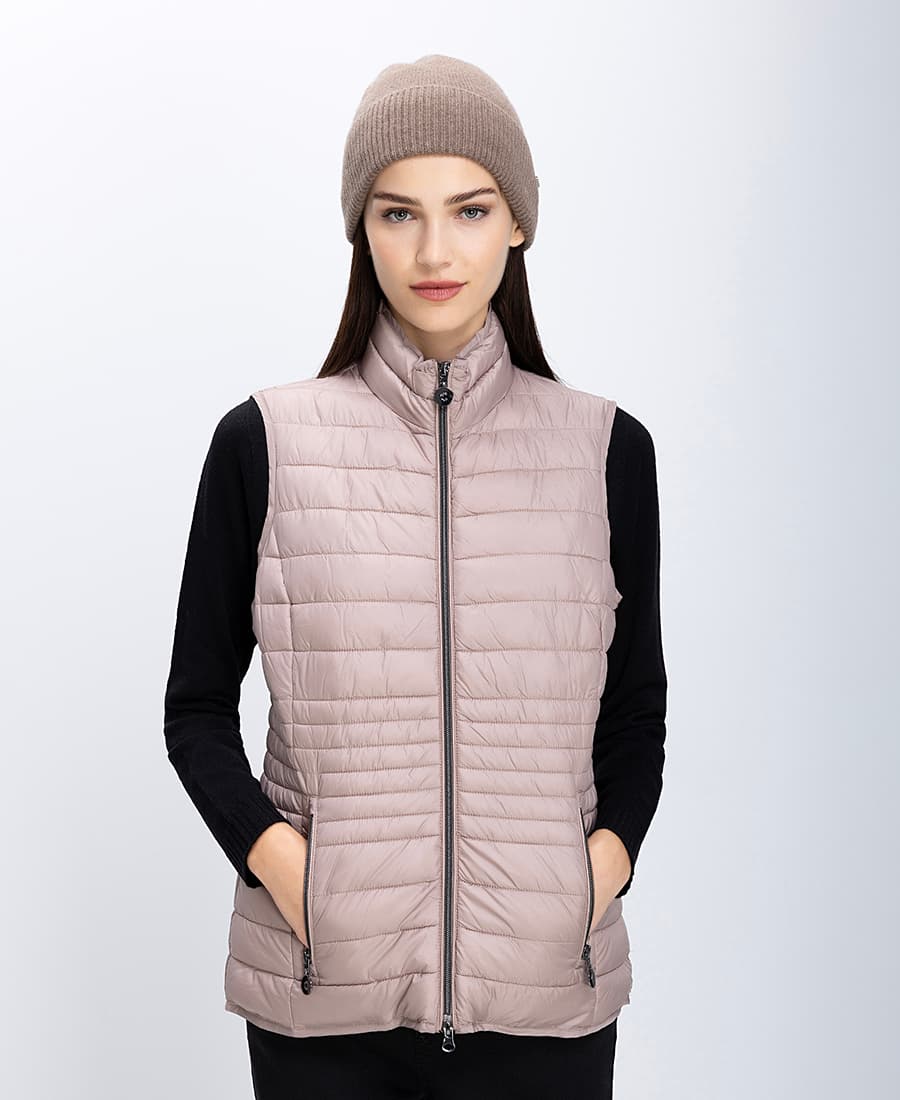 Γυναικεία γιλέκα Clarina Μπεζ