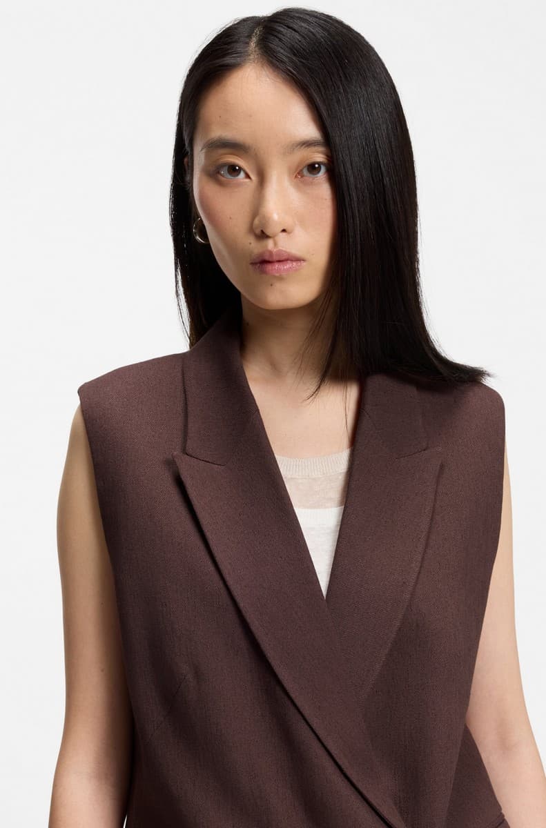 Women's Blazers Boss Brown