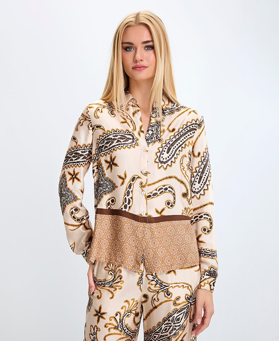 Γυναικεία πουκάμισα Laura Donini Πολύχρωμο