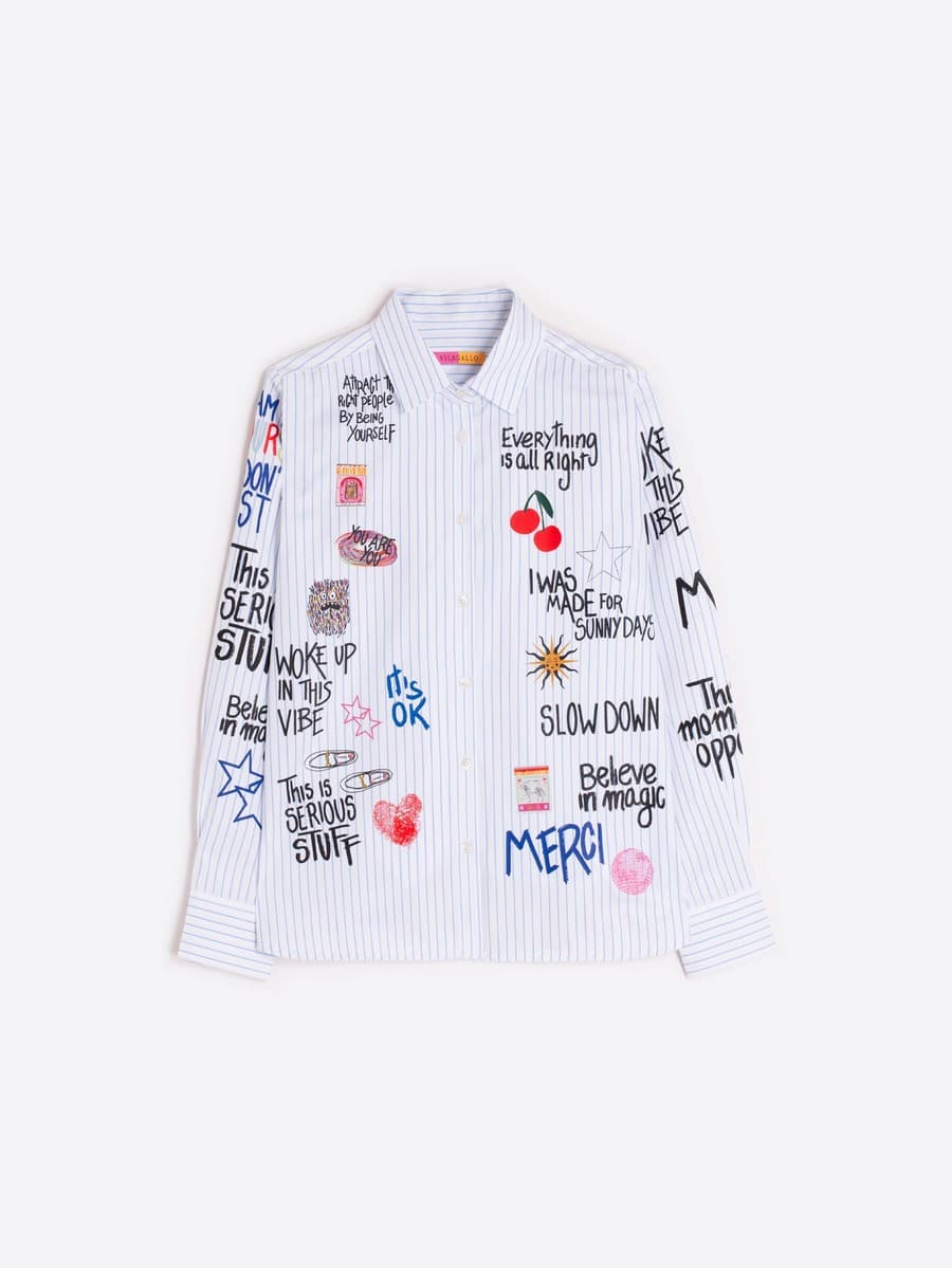 Women's Shirts Vilagallo Blue