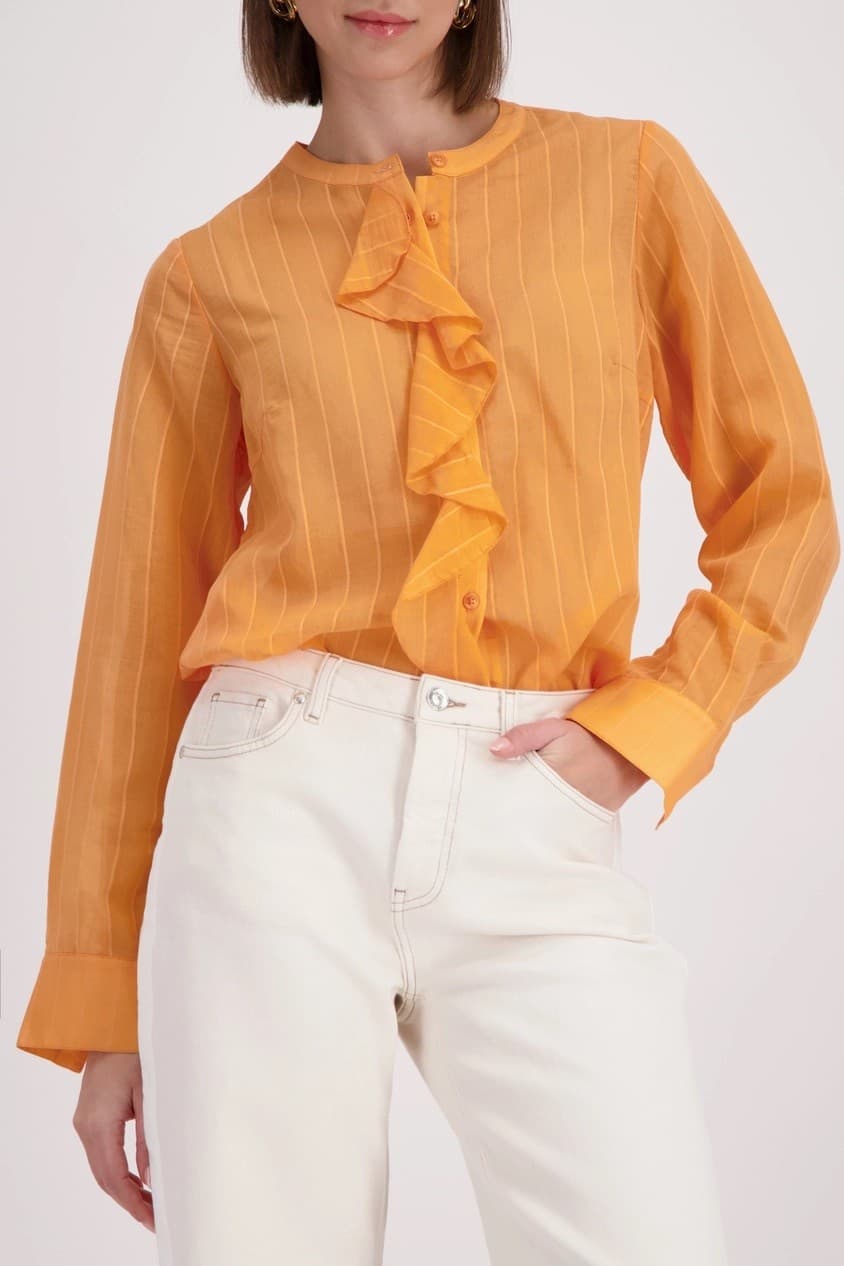 Γυναικεία πουκάμισα Monari Πορτοκαλί