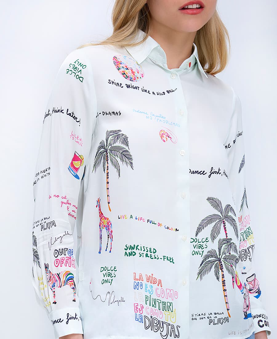 Women's Shirts Vilagallo Multicolor