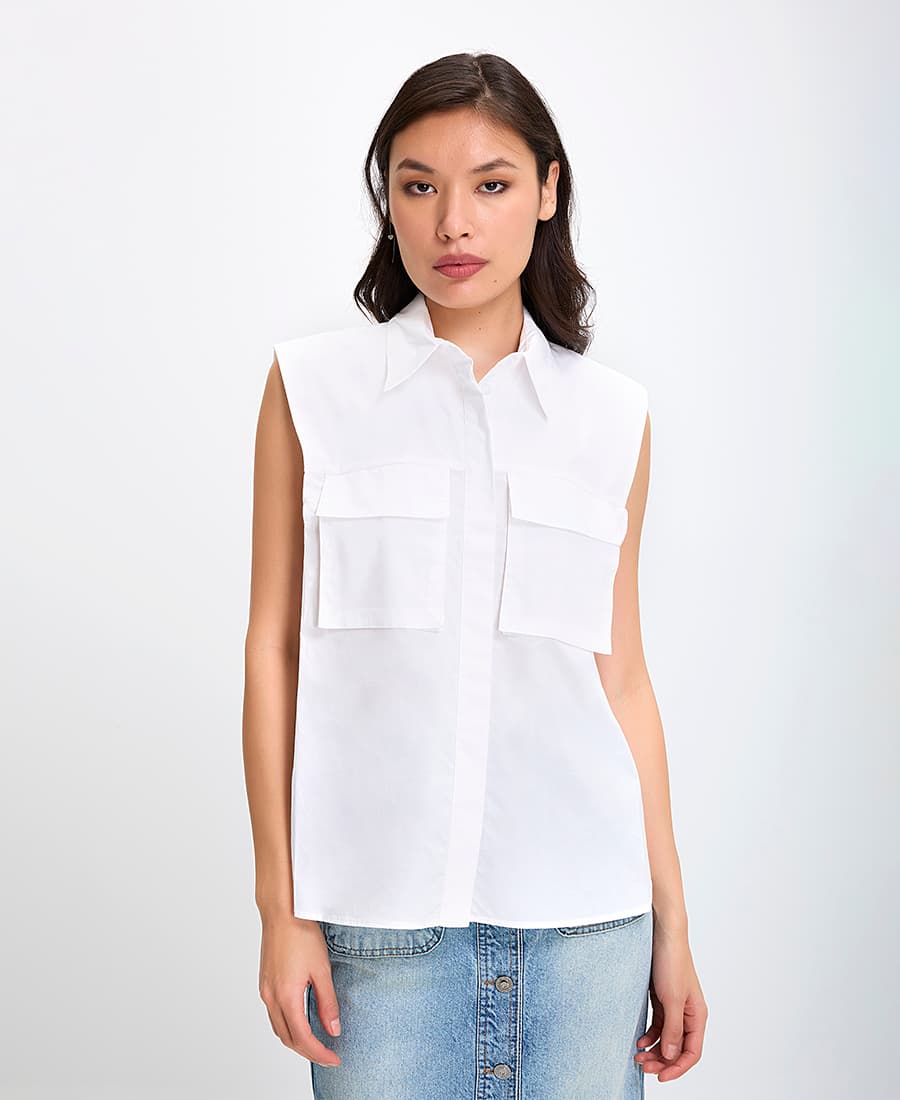Women's Shirts Caractere White