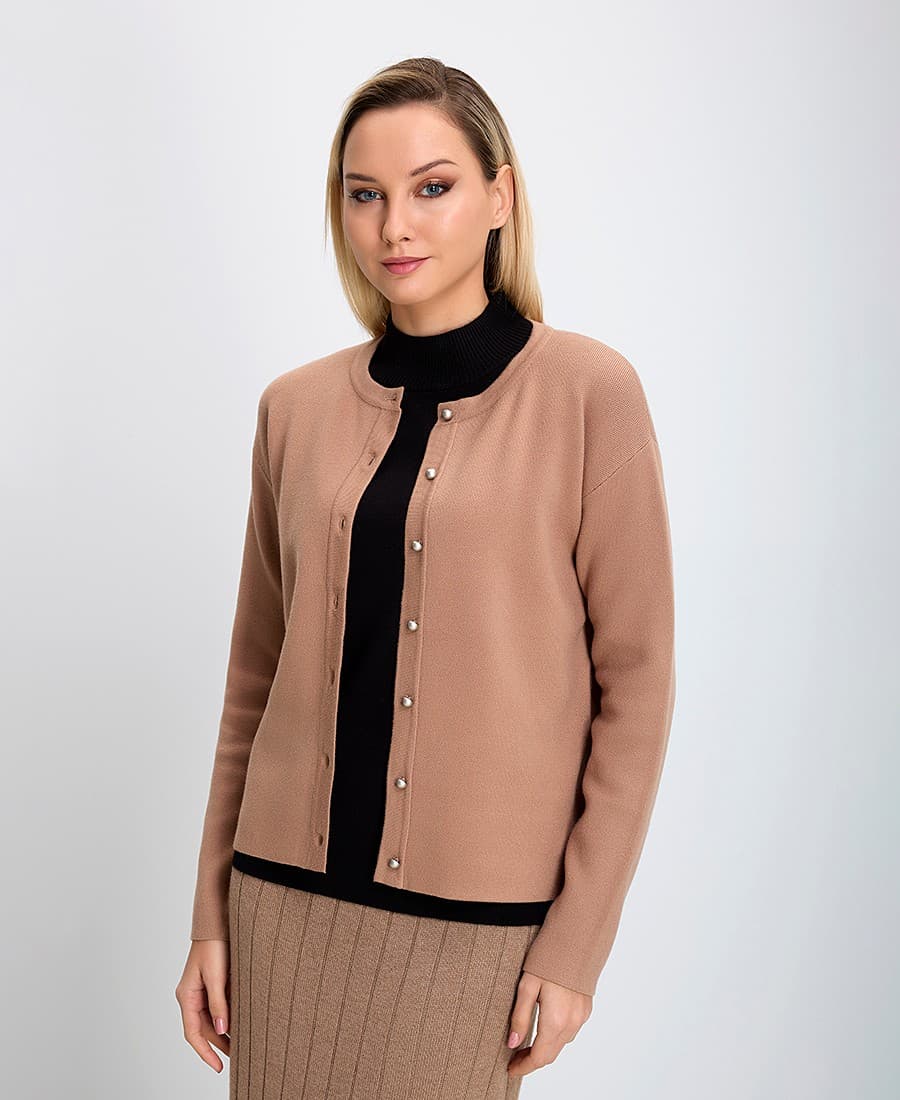 Women's Cardigans Clarina Beige