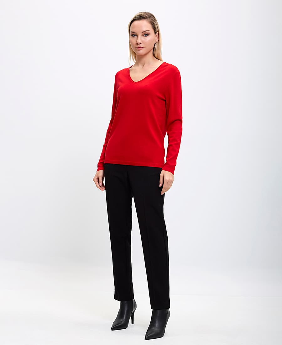 Women's Knitwear Clarina Red