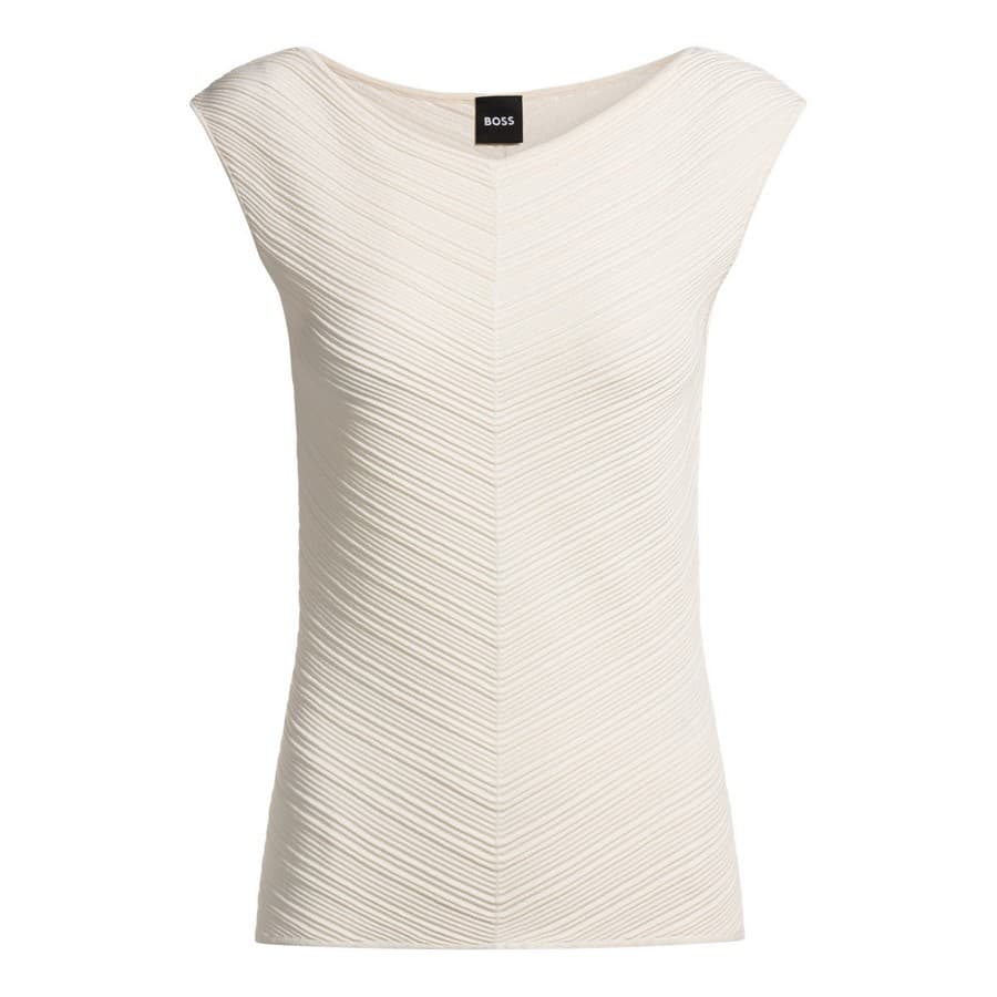 Women's Knitwear Boss White