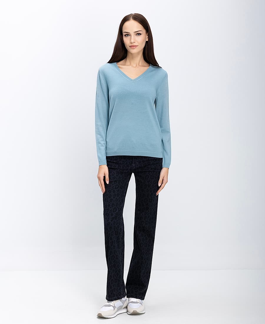 Women's Knitwear Clarina Green