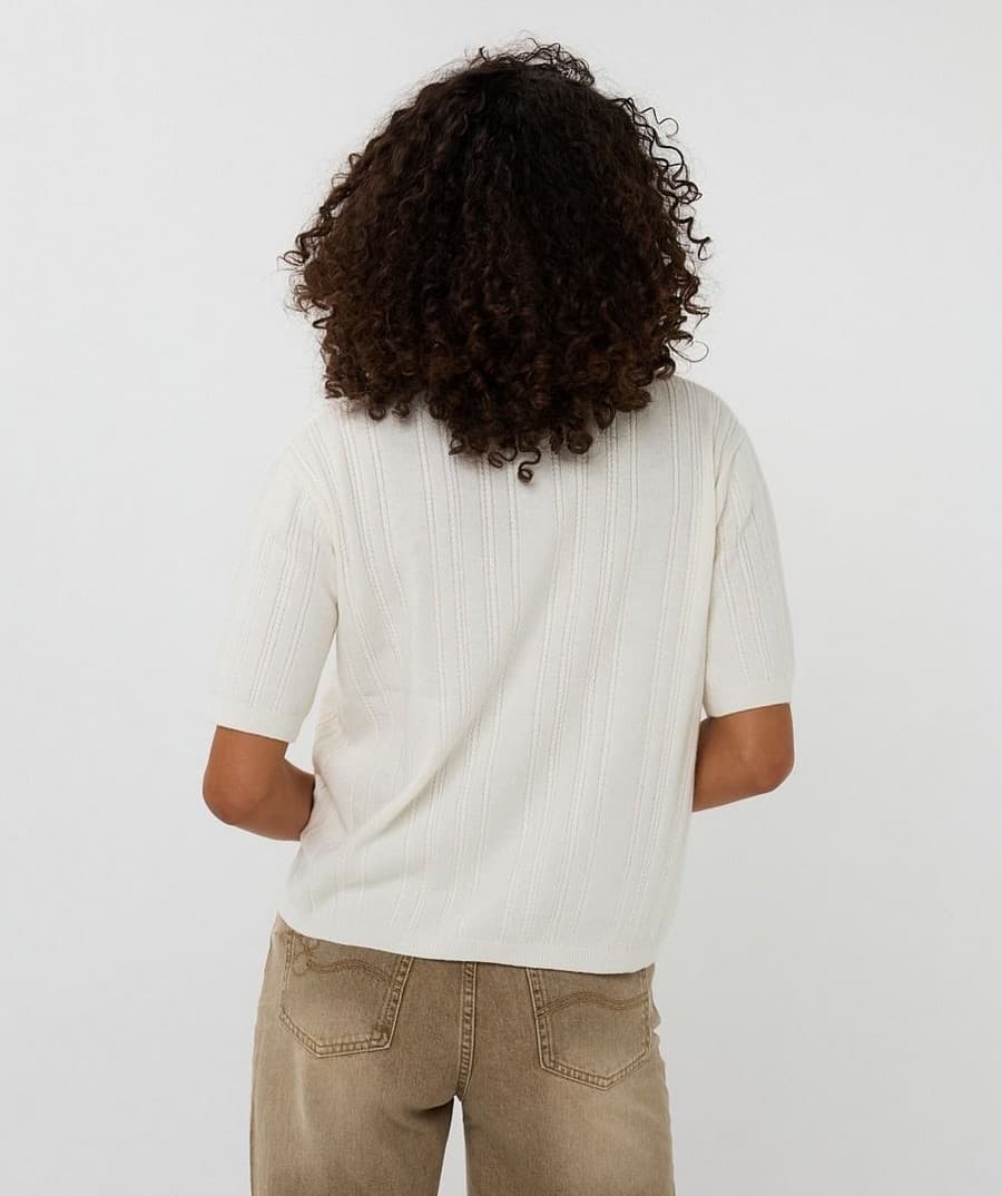 Women's Knitwear EsQualo Ecru