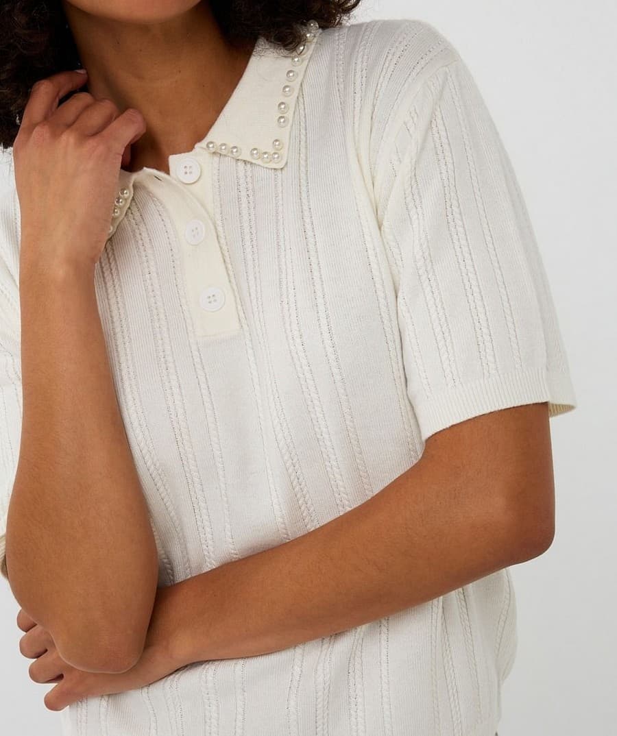 Women's Knitwear EsQualo Ecru