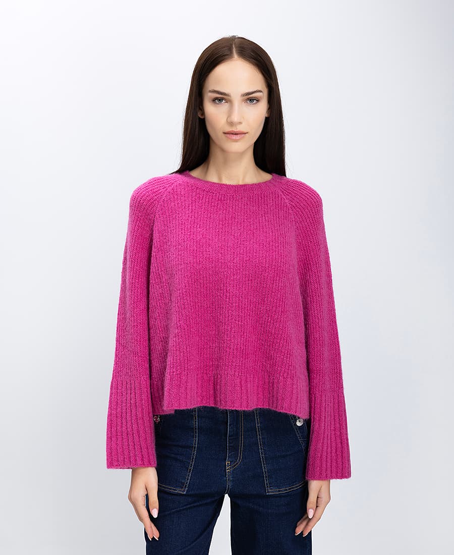 Γυναικεία πλεκτά La Fee Maraboutee Φούξια