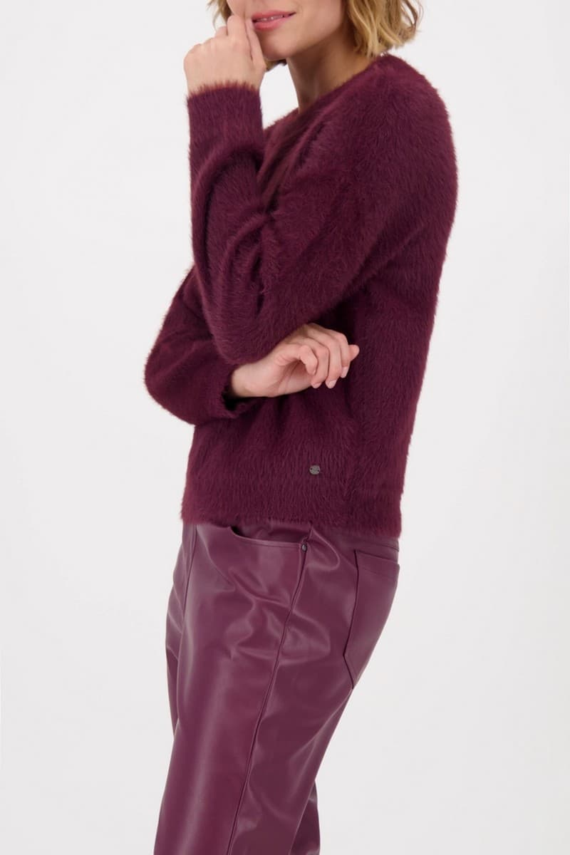 Women's Knitwear Monari Bordeaux
