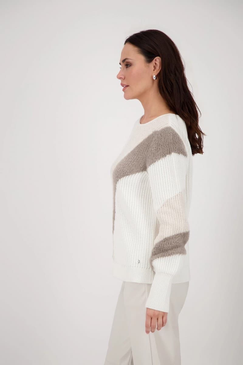 Women's Knitwear Monari Ecru